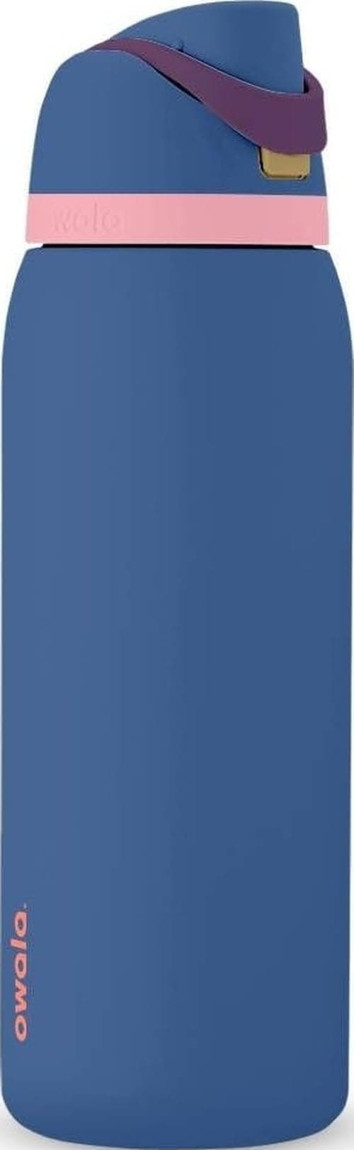 Owala FreeSip Stainless Steel Water Bottle 40 oz Blue Jay
