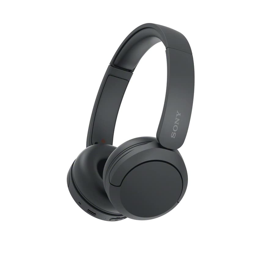 Sony WH-CH520 Wireless Headphones Bluetooth On-Ear Headset with Microphone and up to 50 Hours Battery Life with Quick Charging, Black