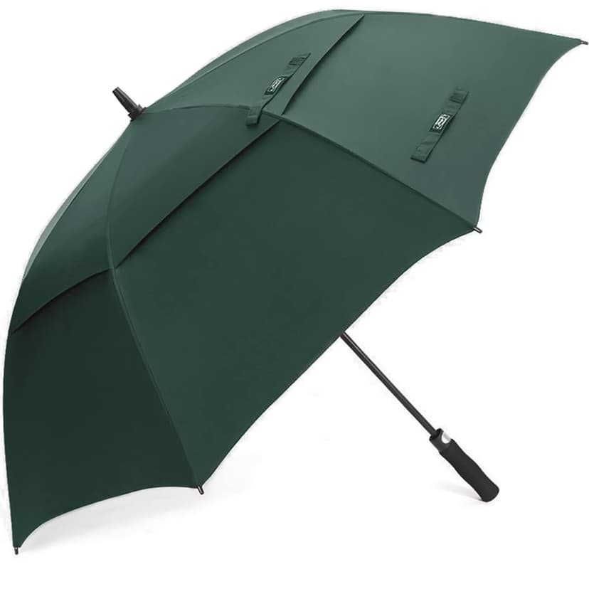 G4Free 47/54/62/68/72 Inch Golf Umbrella Windproof Auto Open Large Umbrella | Oversized Stick Umbrella, Extra Large, Vented Double Canopy, Waterproof 210T Pongee Fabric, Fiberglass Frame, EVA Foam Han