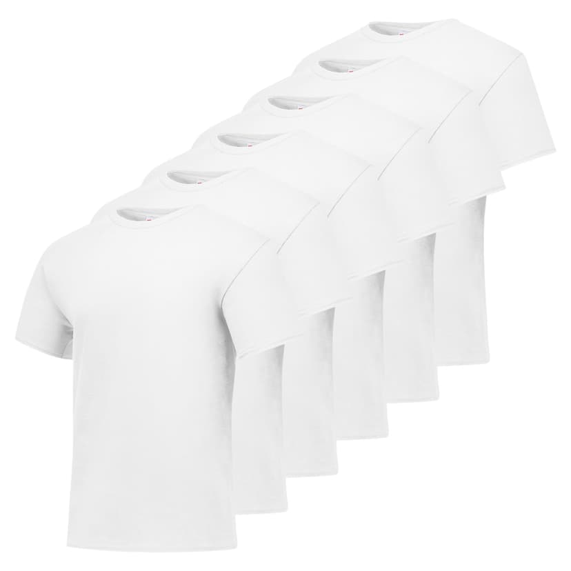 Hanes Men's Short Sleeve T-Shirt Pack, Big & Tall, Crewneck Cotton T-Shirts for Men, Value Packs