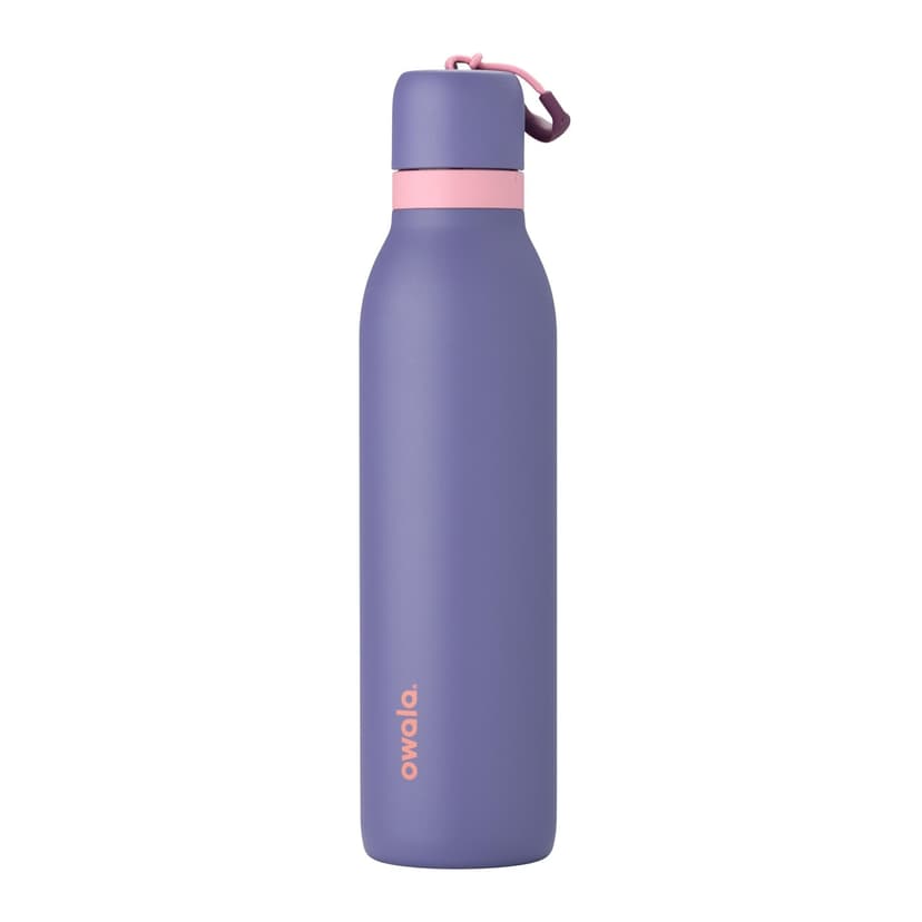 Owala FreeSip Twist Insulated Stainless Steel Water Bottle with Straw for Sports and Travel, BPA-Free, 24-oz, Blue Jay