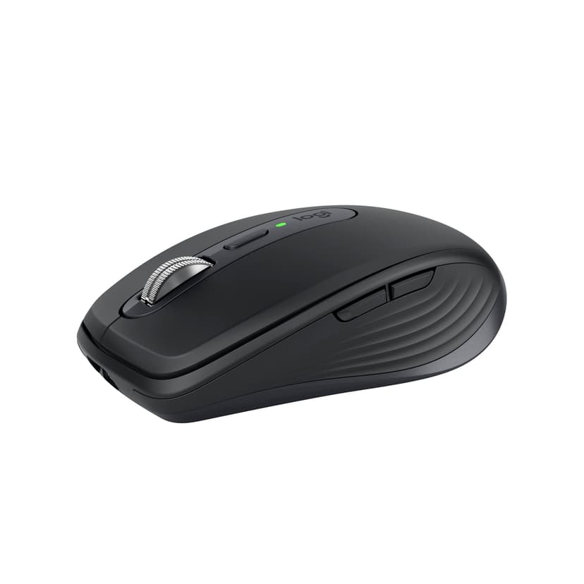 Logitech MX Anywhere 3S Compact Wireless Mouse Fast Scrolling - Graphite | MagSpeed Scrolling , 8K DPI Any-Surface, Quiet Clicks, Programmable Buttons, Windows/Mac/Chrome/Linux, USB-C, Bluetooth