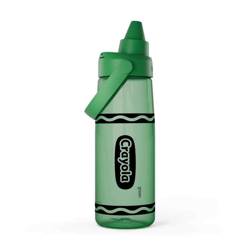 CamelBak Crayola Chug Water Bottle for Everyday Hydration, Tritan Renew Design with Chug Lid, 25oz, Green