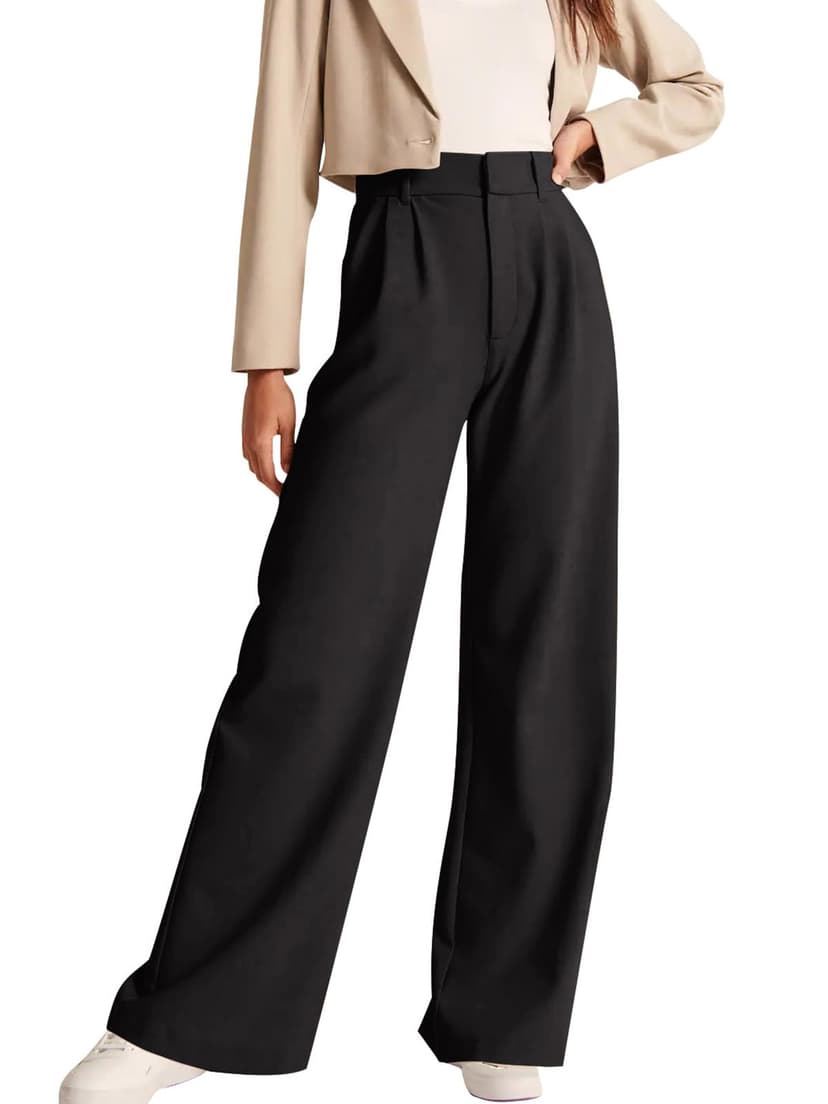 NIMIN High Waisted Work Pants for Women Business Casual Outfits 2026 Office Dress Pants Trousers with Pockets
