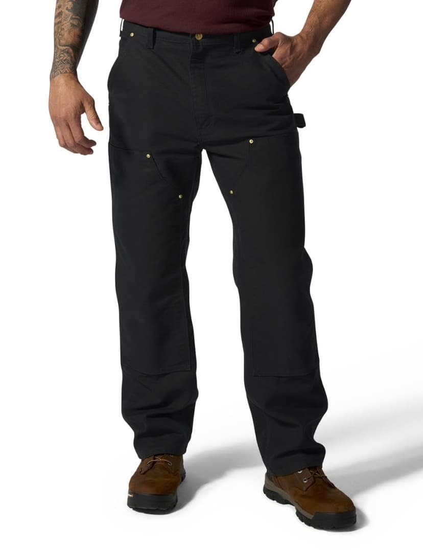 Carhartt Men's Iconic B01 Firm Duck Double-Front Dungaree