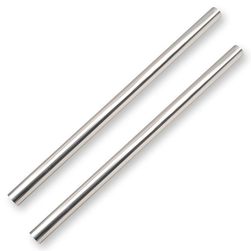 FGJQEFG 3 Inch Straight DIY Custom Mandrel Exhaust Pipe Tube Pipe, 30 Inch Length, 3'' OD Mandrel Straight Pipe, T304 Stainless Steel, Universal Fitment - 2PCS