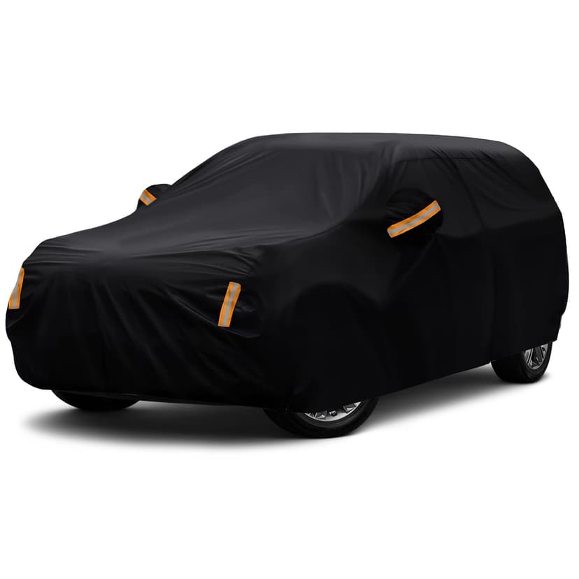 SUV Car Cover Waterproof All Weather Universal Fit SUV Up to 201" | for Ford Explorer,Toyota Highlander,Jeep Grand Cherokee,Dodge Durango,Honda Pilot,Hyundai Palisade,Lexus RX for Automobiles