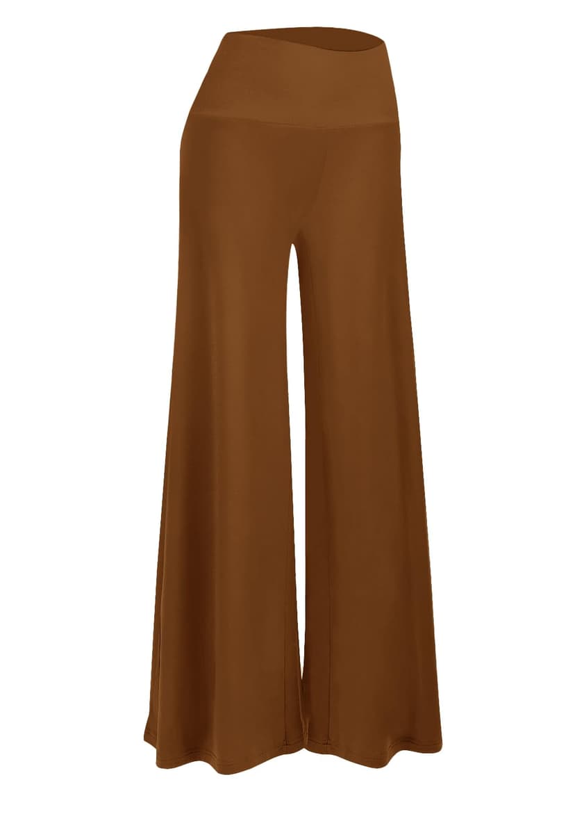 Arolina Palazzo Pants for Women Wide Leg Flowy Pants Casual Comfy High Waist Summer Pants