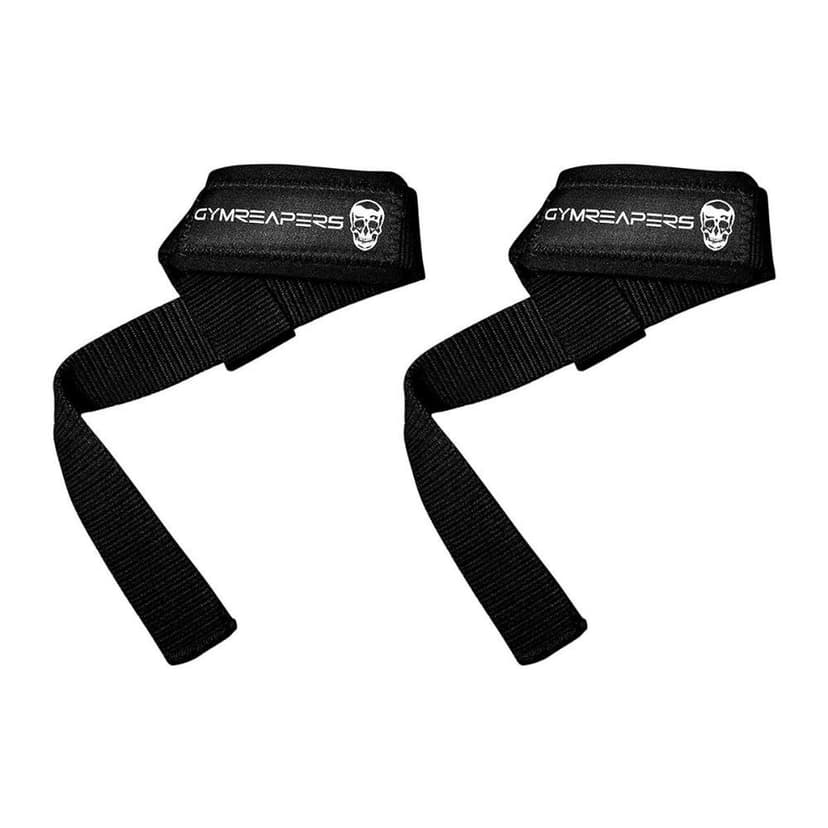 Gymreapers Lifting Wrist Straps for Weightlifting, Bodybuilding, Powerlifting, Strength Training, & Deadlifts - Padded Neoprene with 18" Cotton