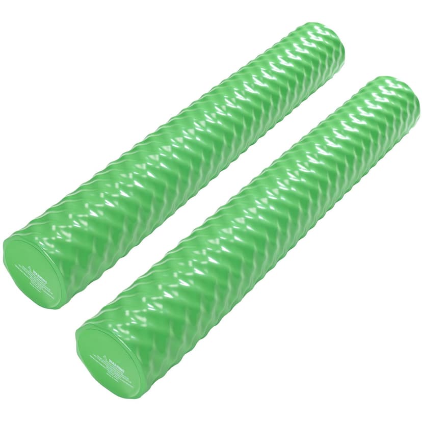 OLIXIS Pool Noodles for Swimming and Floating, Jumbo Pool Floats, Solid NBR Foam Swim Noodles, 3-Layer Vinyl Coated, UV Resistant, 250lbs Support, Blue/Green