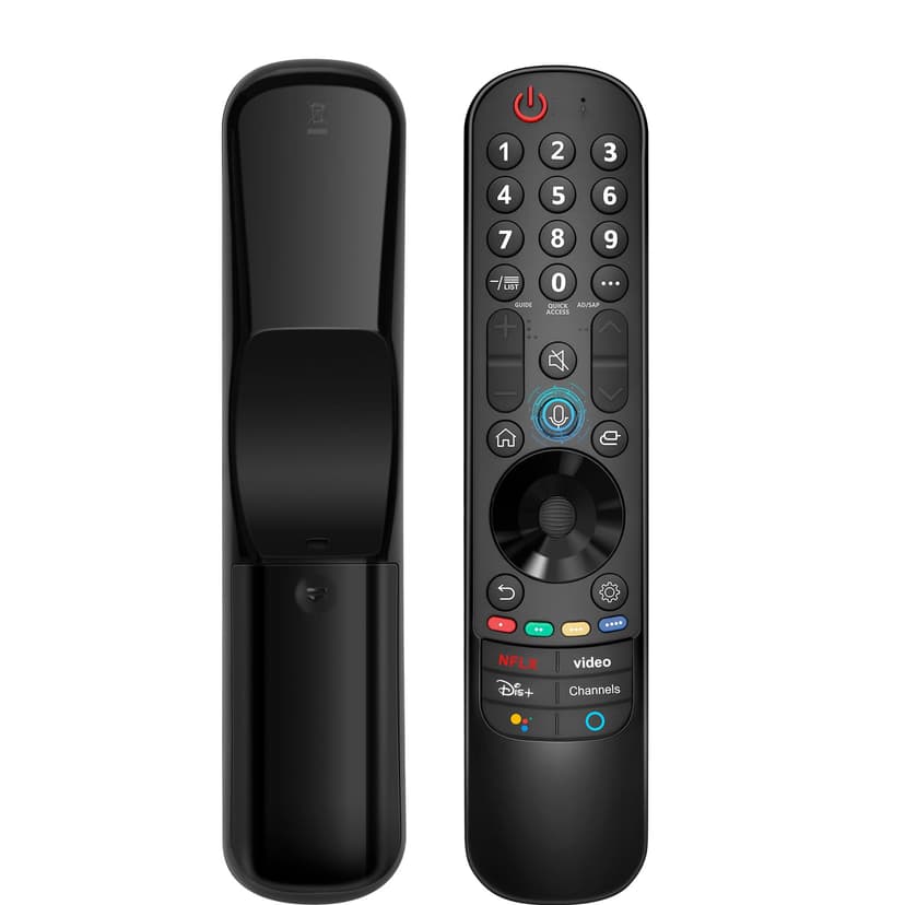 Voice Magic Remote for LG Smart TV Remote Control Replacement with Pointer | Universal remote for LG 2021-2024 OLED/QNED/NanoCell/UHD TVs, voice search, ergonomic, no programming.