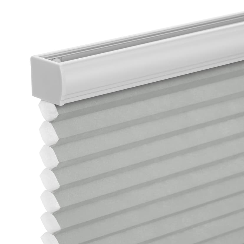 Changshade Cordless Cellular Shades,Honeycomb Shades for Windows,Pull Down Pleated Blinds,Easy to Install for Indoor Windows and French Doors,Gray,19" W x 36" H