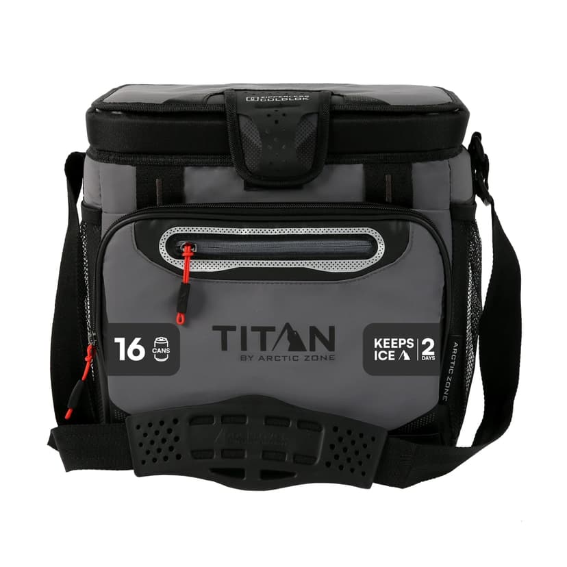 Titan by Arctic Zone Deep Freeze Cooler - Zipperless Hardbody Cooler - Deep Freeze Insulation, HardBody Liner, and SmartShelf