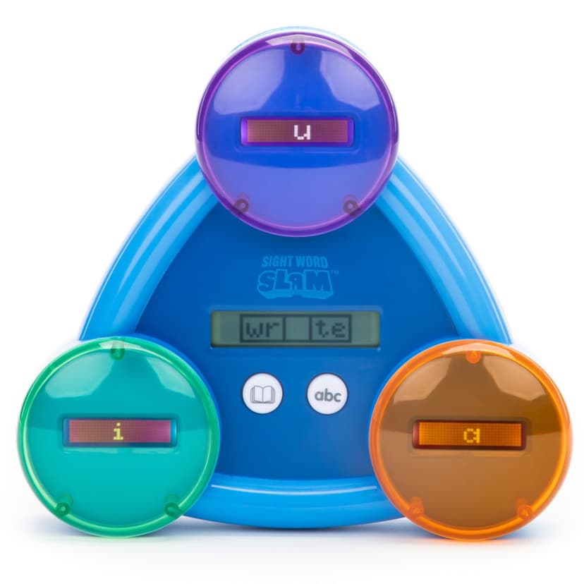 Educational Insights Sight Word Slam - Kindergarten Learning Activities, Sight Word Games, Electronic Phonics Flash Cards, Reading Games for Kids 5-7, Learn to Read CVC Words, Literacy Development