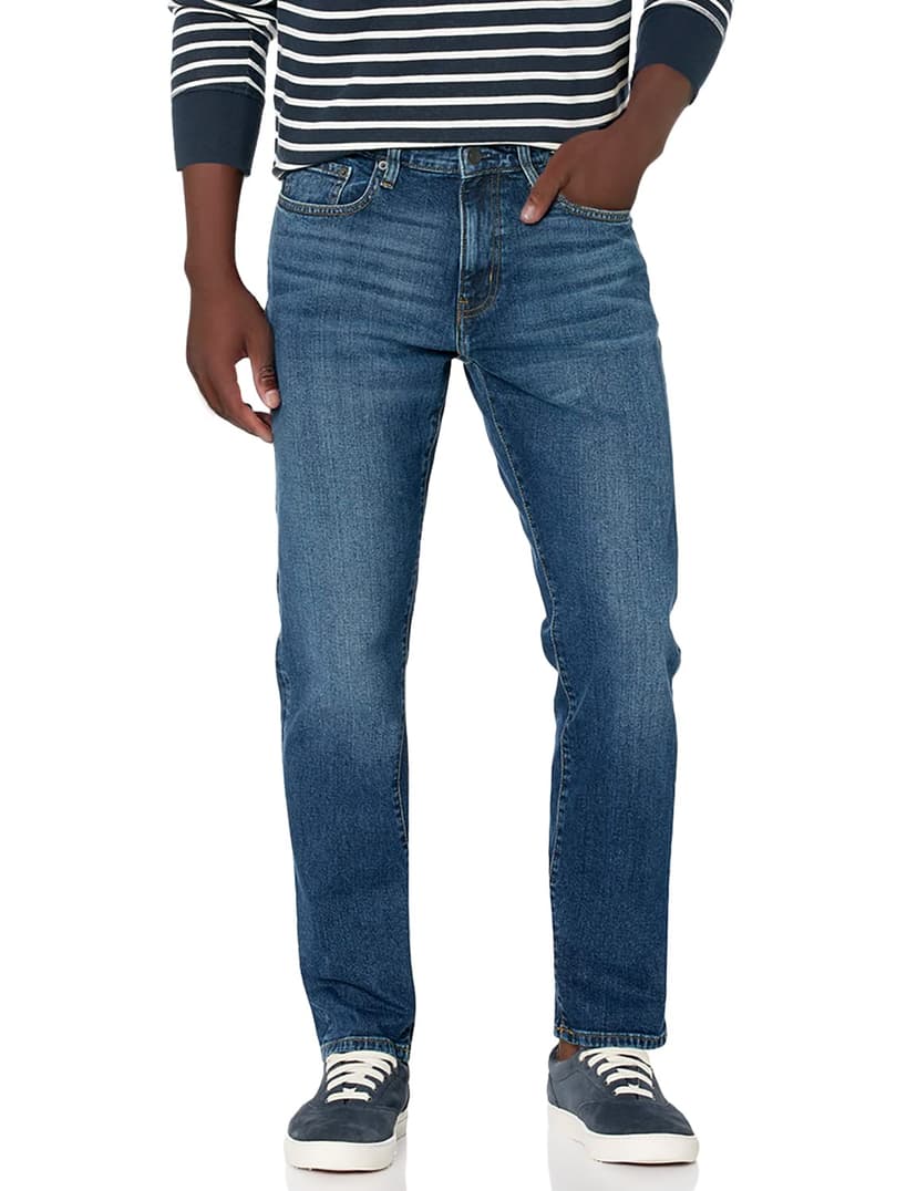 Amazon Essentials Men's Athletic-Fit Stretch Jeans - Discontinued Colors