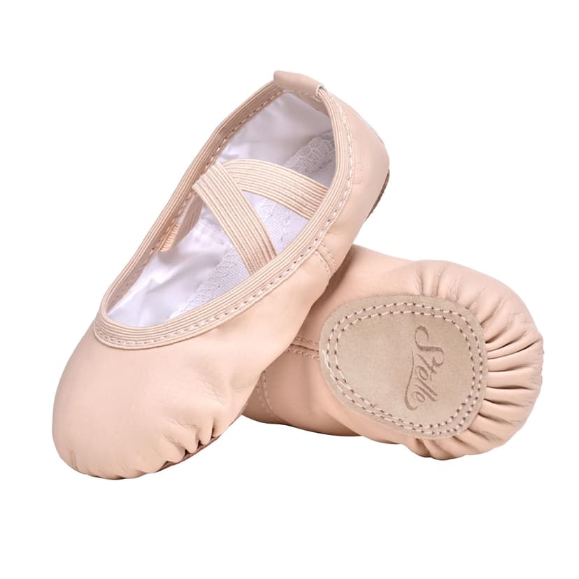 Stelle Ballet Shoes for Girls Toddler Soft Leather Split Sole Practice | Ballet slippers, Dance shoes, Drawstring or no-drawstring design, Suede leather sole, Boys and girls, Little and big kids
