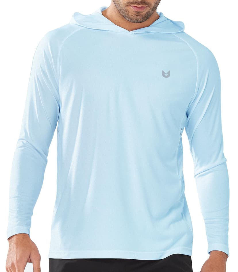 NORTHYARD Men's Sun Hoodie Long Sleeve Fishing Shirts UPF 50+ Rash Guard | UV Protection, Lightweight, Quick Dry Swim Shirt, 4-Way Stretch, Moisture Wicking, Hiking, Beach, Golf, Swimming, Water Sport