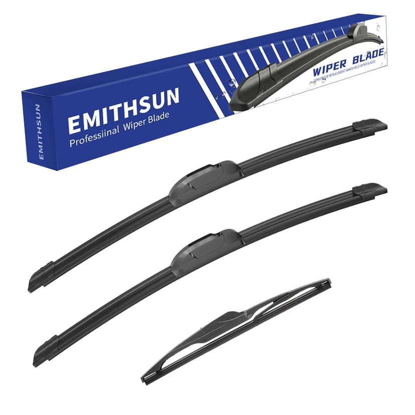 EMITHSUN® Windshield Wiper Blades Replacement for Hyundai Tucson 2022-2025,That Meet OEM Quality Front Rear Wipers Blade Set for My Car - 26"+16"+11"(Set of 3)