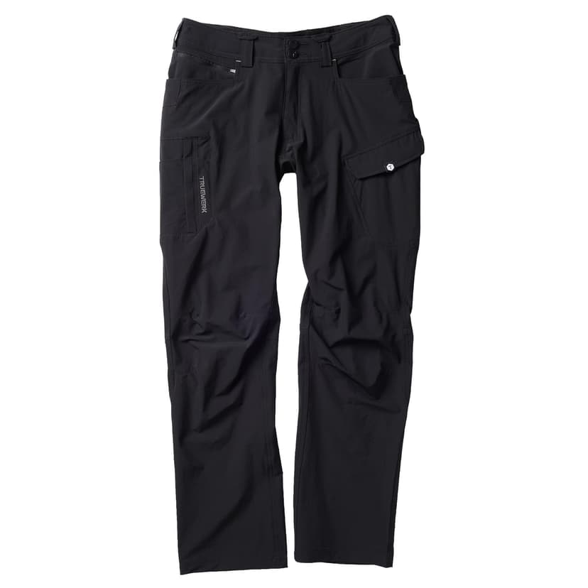 TRUEWERK Men's Lightweight Work Pants - T1 WerkPant, Moisture Wicking, Quick-Dry, 4-Way Stretch Cargo, 8 Pockets