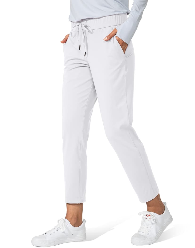 G Gradual Women's Pants with Deep Pockets 7/8 Stretch Ankle Sweatpants for Golf, Athletic, Lounge, Travel, Work