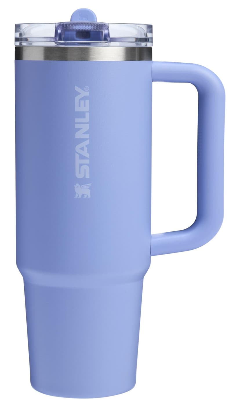 STANLEY Quencher ProTour Flipstraw Tumbler, 30 oz, Hydrangea | Built-In Straw & Handle | Cupholder Compatible for Travel | Leakproof Insulated Stainless Steel Cup | BPA-Free