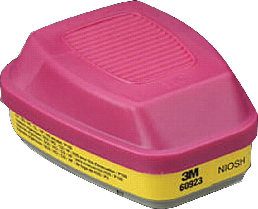 3M 60923 Organic Vapor/Acid Gas Cartridge/Filter 60923, PK/YW