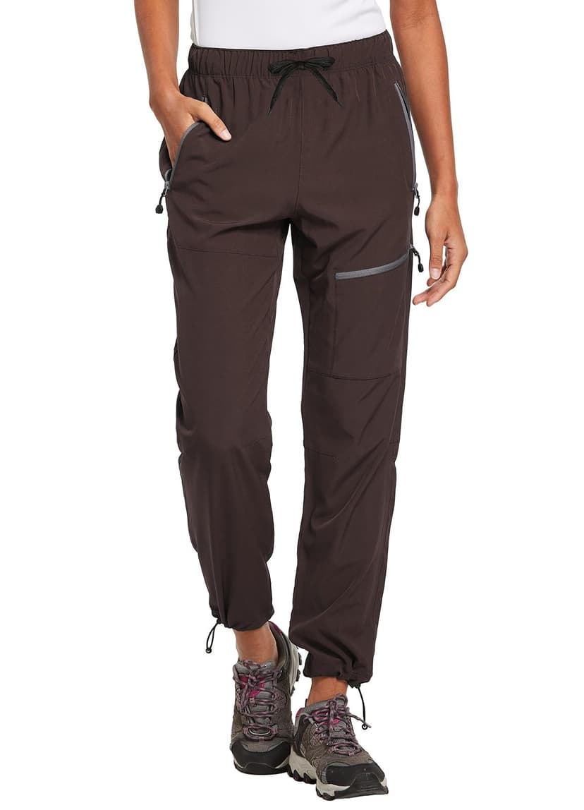 baleaf Women's Hiking Pants Quick Dry Lightweight Water Resistant Elastic Waist Cargo Pants for All Seasons