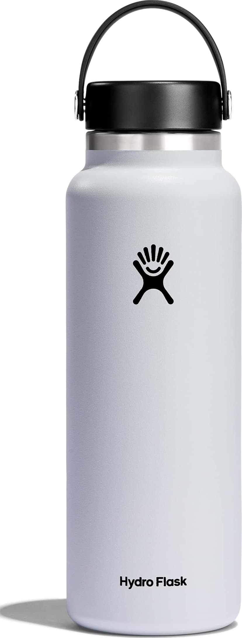 Hydro Flask Water Bottle - Insulated Stainless Steel - Wide Mouth Flex Lid, Non Spill, Leakproof and Refillable in 40 Oz