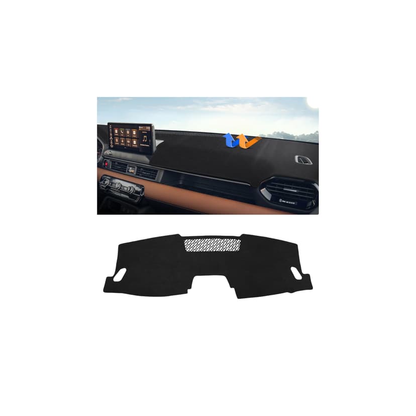 Autorder Dashboard Cover Mat for Honda Passport 2026 Accessories Dash Cover Upgrade Flannel Dash Mat Sunshade Glare UV Rays Protector