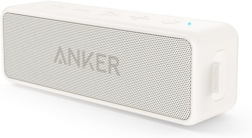 Soundcore Anker 2 Portable Bluetooth Speaker with Stereo Sound, Bluetooth 5, Bassup, IPX7 Waterproof, 24-Hour Playtime, Wireless, Speaker for Home, Outdoors, Travel