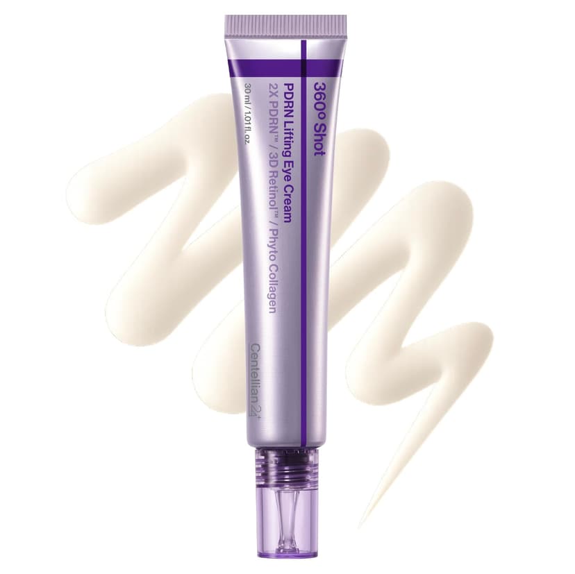 CENTELLIAN 24 360 Shot PDRN Firming Eye Cream, TECA Retinol Care | Targets Wrinkles, Crow's Feet, Dark Circles, Puffiness and Bags for a Smoother, Refreshed-Looking Contour, 1.01 fl oz