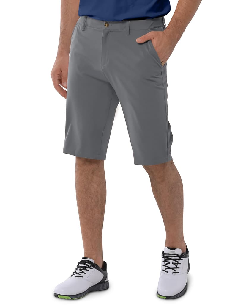 33,000ft Men's Golf Shorts Dry Fit, Lightweight Quick Dry Golf Stretch Shorts with Pockets 11" Inseam for Travel Casual