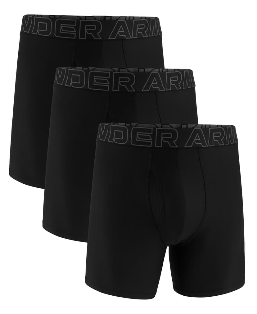 Under Armour Men's Performance Tech Boxerjock Brief Underwear, 6" Inseam, All-Day Comfort & Ultra-Soft, 3-Pack