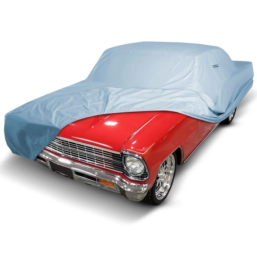 iCarCover Custom Car Cover for 1962-1967 Chevy Nova 2-Door Waterproof All Weather Rain Snow UV Sun Hail Protector for Automobiles, Automotive Accessories Full Exterior Indoor Outdoor Car Cover