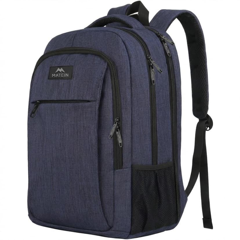 MATEIN Laptop Backpack, Slim Travel Backpack with Laptop Compartment for Men Women, College Student Daypack Teenager Gift Computer Bag Daily Bagpack fits 15.6 Inch Notebook, Blue