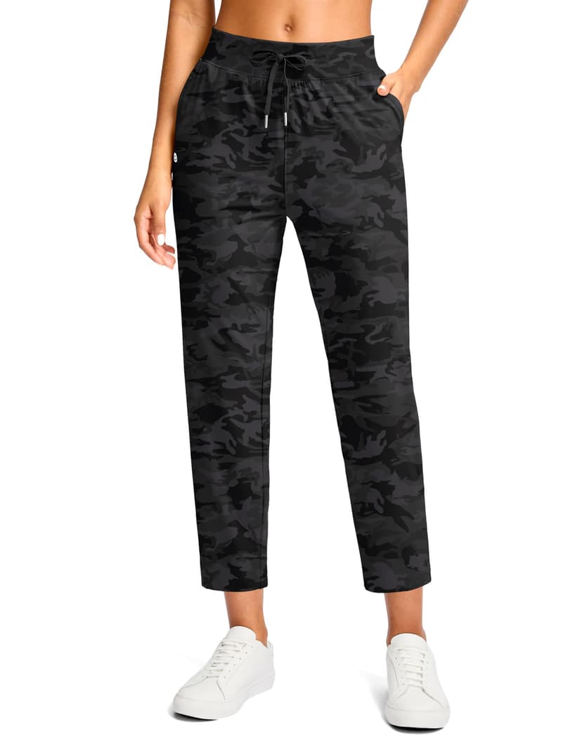 G Gradual Petite Pants for Women 24"/26" Ankle Pants with 2 Pockets | Petite Friendly, External Drawstring, Soft, 4-way Stretch, Easy to care for, Wrinkle Free, Casual, Golf, Travel, Athletic