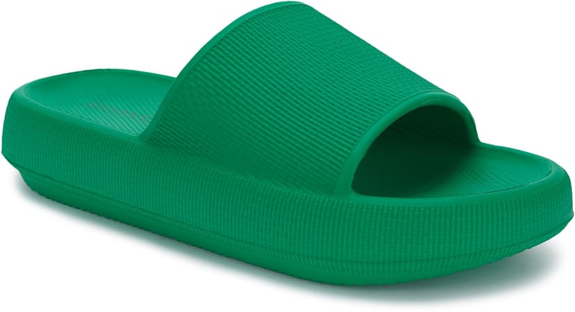 Joomra Pillow Slippers for Women and Men Thick Sole Ultra Cushion Slides | Cloud-Like Sole, Quick Drying Shower Shoes, Soft Open Toe Indoor Outdoor Sandals