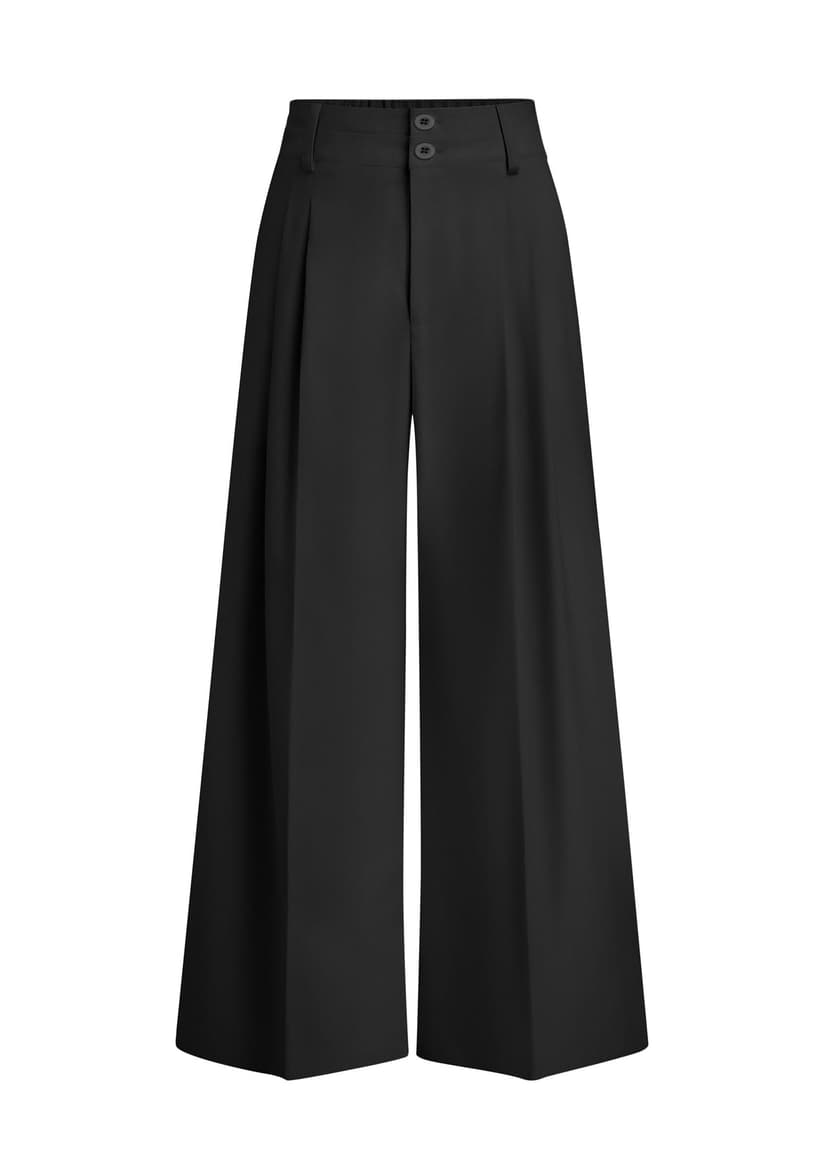 PRETTYGARDEN Women's High Waisted Wide Leg Dress Pants | Business Casual Slack Trousers,Flowy Pleated Palazzo Pants,with Pockets,Professional Interview Outfits,Office Work Clothes