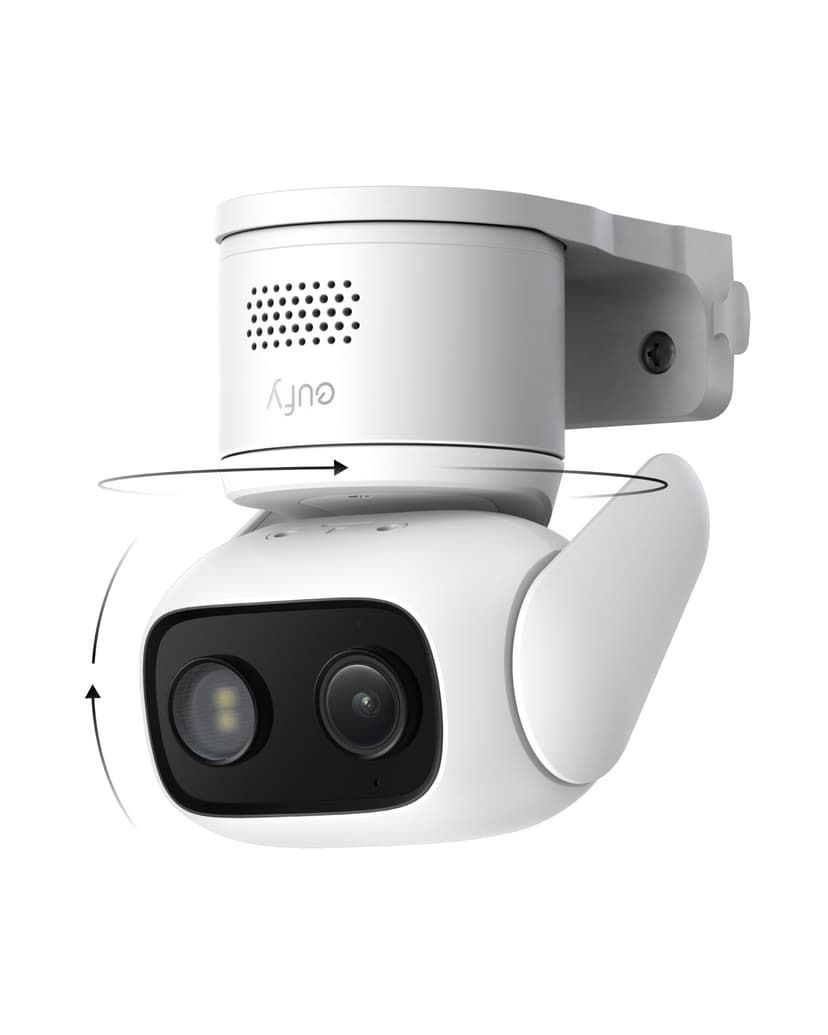 eufy Security Indoor/Outdoor Camera C31, IP66, Spotlight-Free Color Night Vision,360° Pan &Tilt, AutoTracking,AI Human/Vehicle/Pet/Cry Detection, 24/7 Recording,Dual External Antennas(No Subscription)