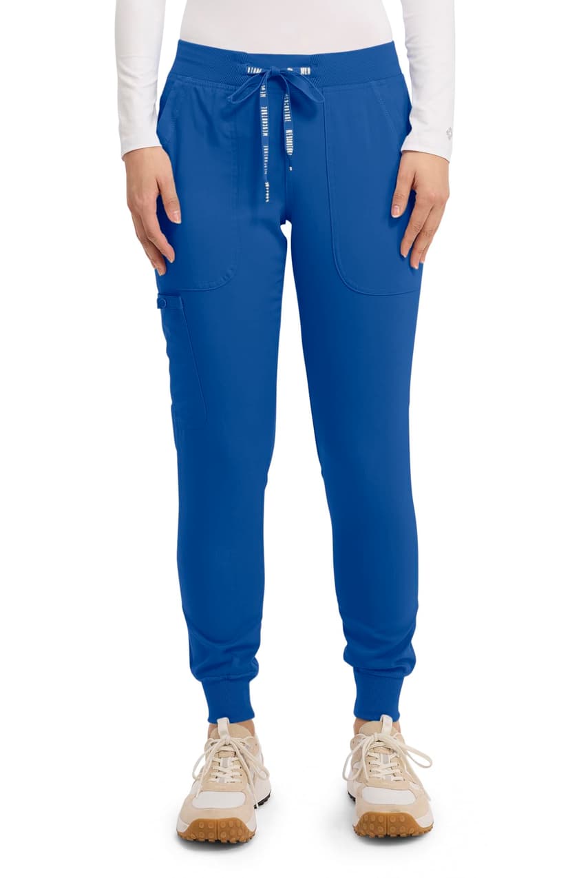 Med Couture Touch Scrub Pants for Women Cargo Jogger Bottoms 5 Pockets