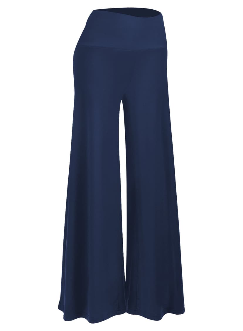 Arolina Women's Stretchy Wide Leg Palazzo Lounge Pants Casual Comfy High Waist Palazzo Pants