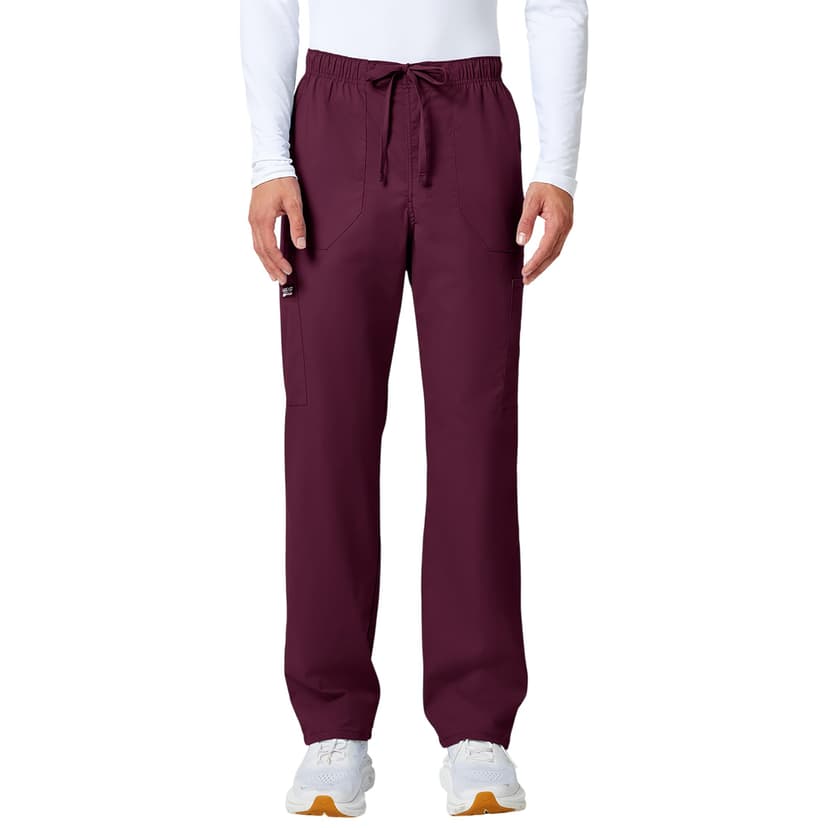 Cherokee WW Professionals Scrubs for Men Tapered Leg Cargo Scrub Pants | 5 Pockets, Comfortable Fabric, 2-Way Stretch, Zip Fly, Drawstring, Easy Care, Active Shifts, Made for Nursing Professionals