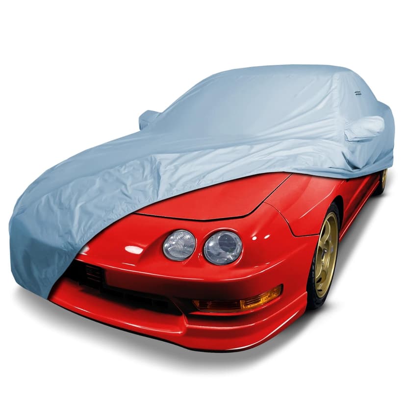iCarCover Fits [1990-2001 Acura Integra Coupe] Premium Custom Car Cover Waterproof All Weather Resistant Outdoor Indoor Sun Snow Storm UV Protection Form-Fit Padded Cover with Straps