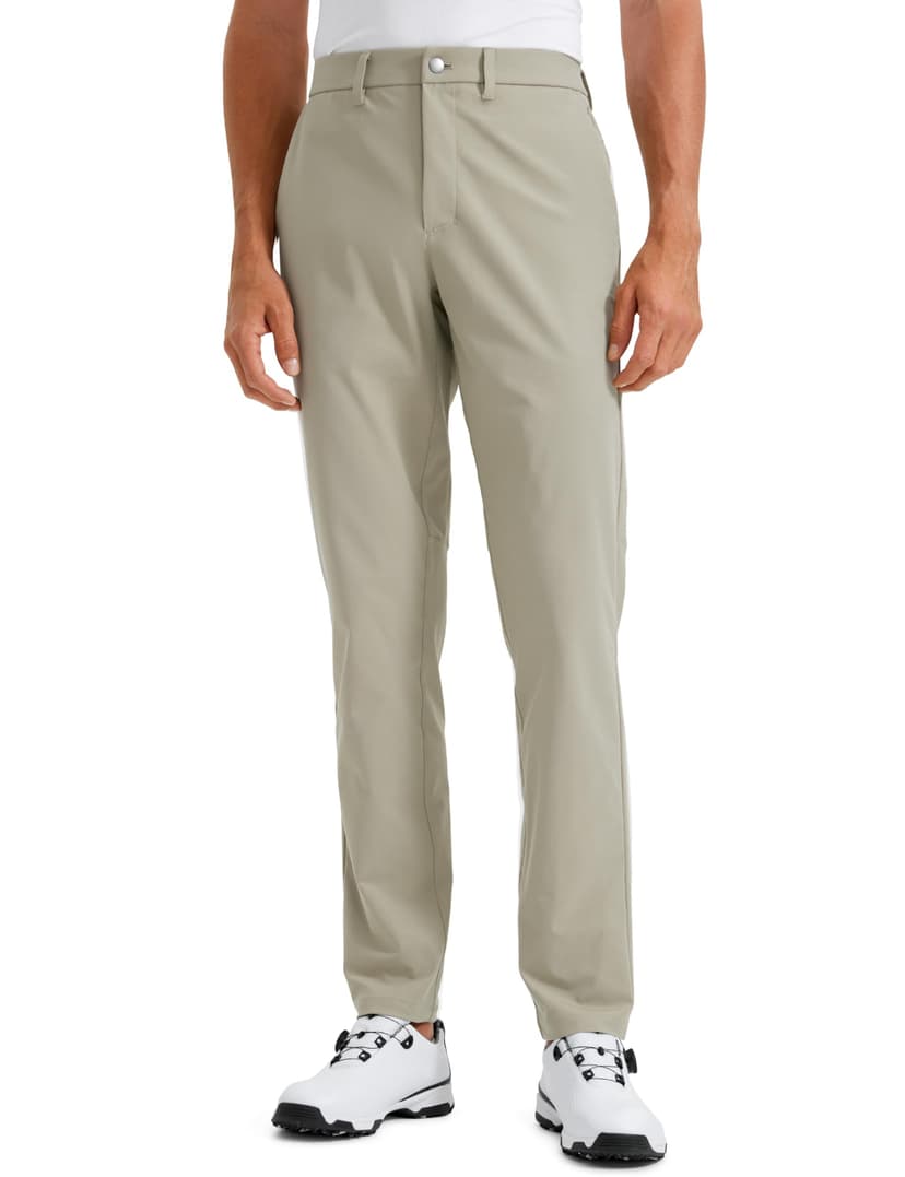 CRZ YOGA Men's All Day Comfy Golf Pants - 28"/30"/32"/34"/36" Quick Dry Lightweight Work Casual Trousers with Pockets