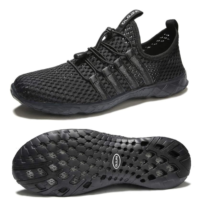 DLGJPA Men's Lightweight Quick Drying Aqua Water Shoes Athletic Sport Walking Shoes