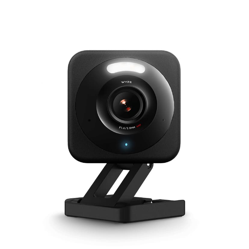WYZE Cam v4 (Latest Model), 2.5K AI Security Camera, Indoor/Outdoor Cameras for Home Security, Baby Monitor & Pet Camera, Vibrant Color Night Vision, No Subscription Required, Free Expert Help
