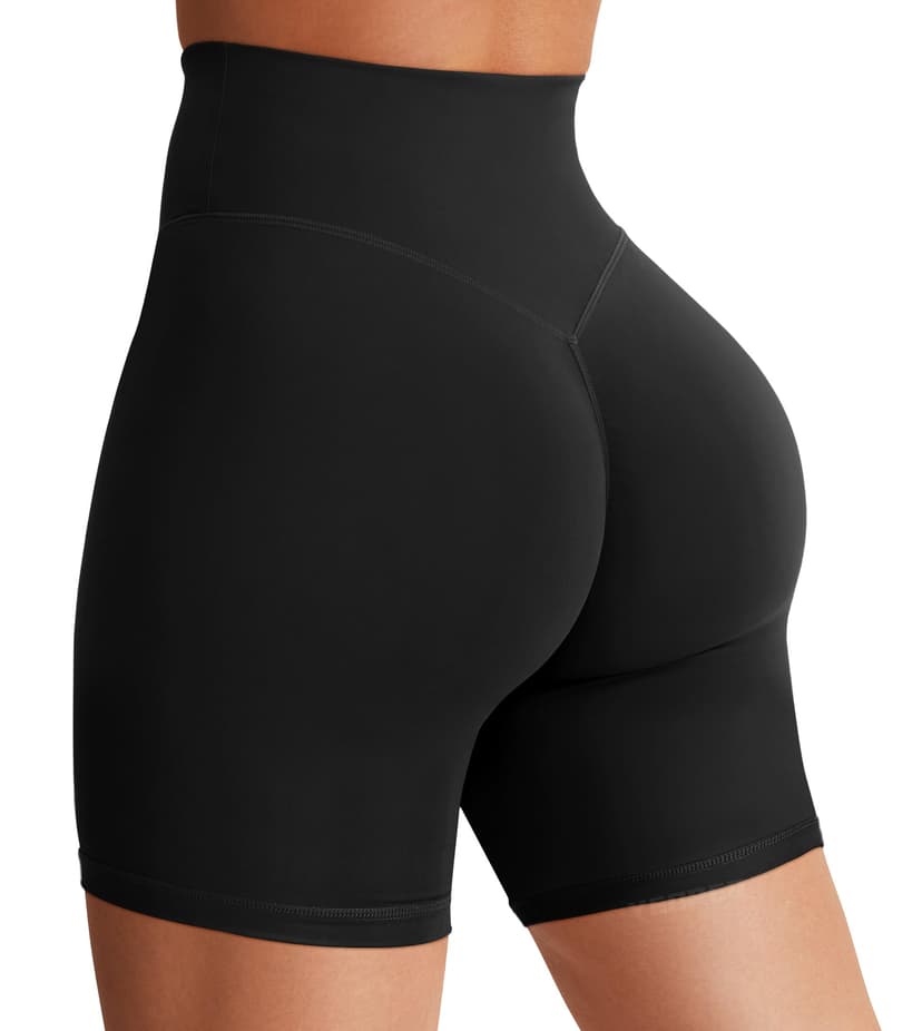 YEOREO SoftHue Women's Biker Shorts Workout Hidden Scrunch Gym Shorts | High Waist, Tummy Control, Buttery Soft, No Front Seam, Running Shorts, 3.6" /4.5" / 6"