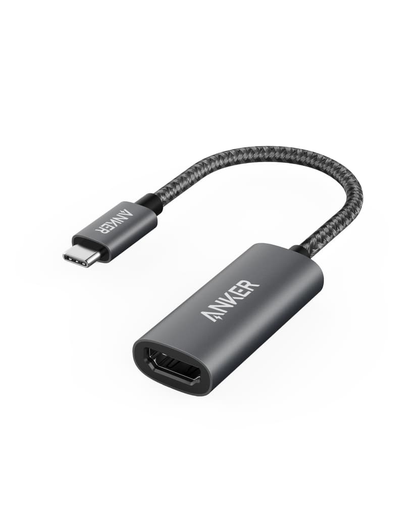 Anker USB C to HDMI Adapter (4K@60Hz), 310 USB-C Adapter (4K HDMI), for MacBook Pro, MacBook Air, iPad Pro, Pixelbook, XPS, Galaxy, and More(Compatible with Thunderbolt 3 Ports) | 4K HDMI for MacBook