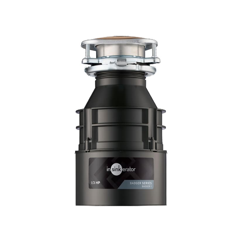 InSinkErator Badger 1 Garbage Disposal, Badger Series 1/3 HP Continuous Feed Food Waste Disposer