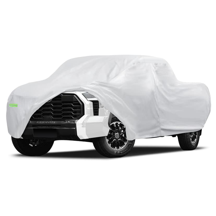 Car Cover Multi-Layer Waterproof Fit for Toyota Tundra 5.5Ft Bed 2000-2026 | Migaven Waterproof Full Exterior Cover Sun Rain Protection with Door Zipper (Not Include Mirror Pocket)